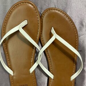 White Sandals